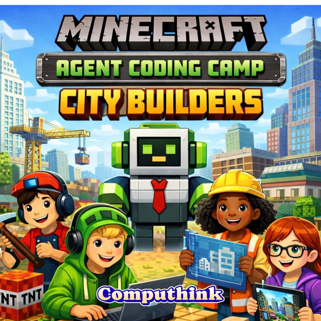 Minecraft Agent Coding Camp - City Builders | Jun 3-Day Holiday Camp ...