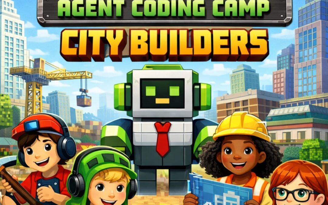 Minecraft Agent Coding Camp – City Builders | Jun 3-Day Holiday Camp Singapore