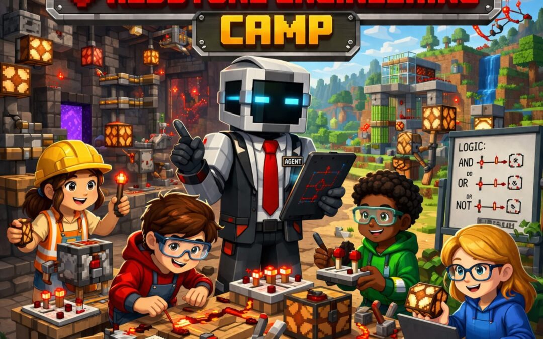 Minecraft Redstone Engineering Camp  | Jun 3-Day Holiday Camp Singapore