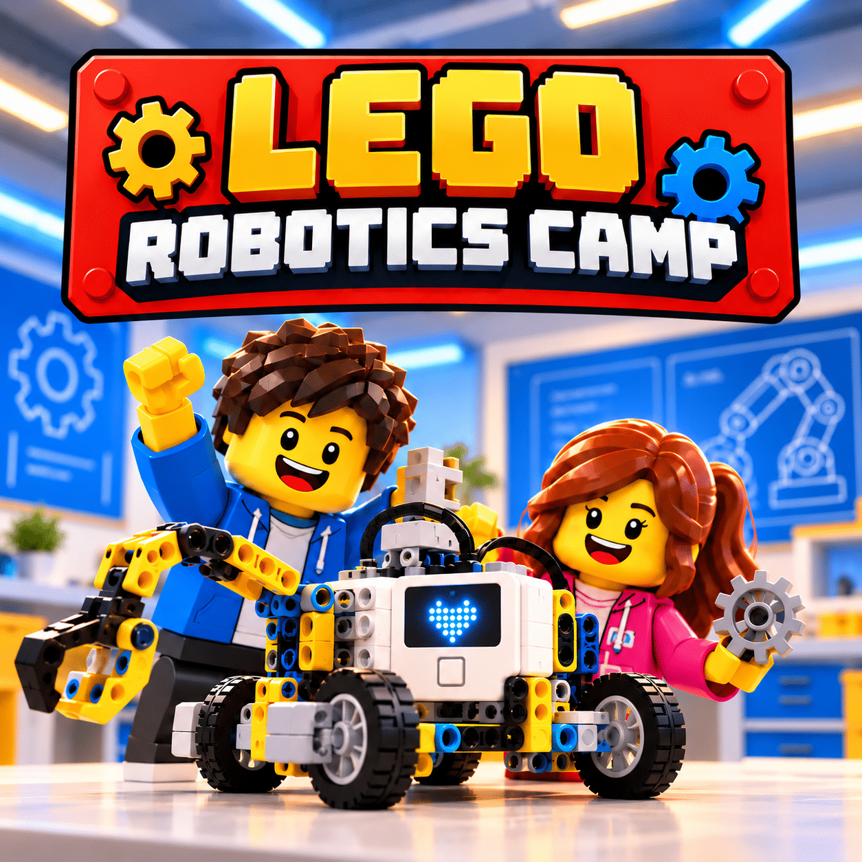 LEGO Robotics Coding Camp for Kids