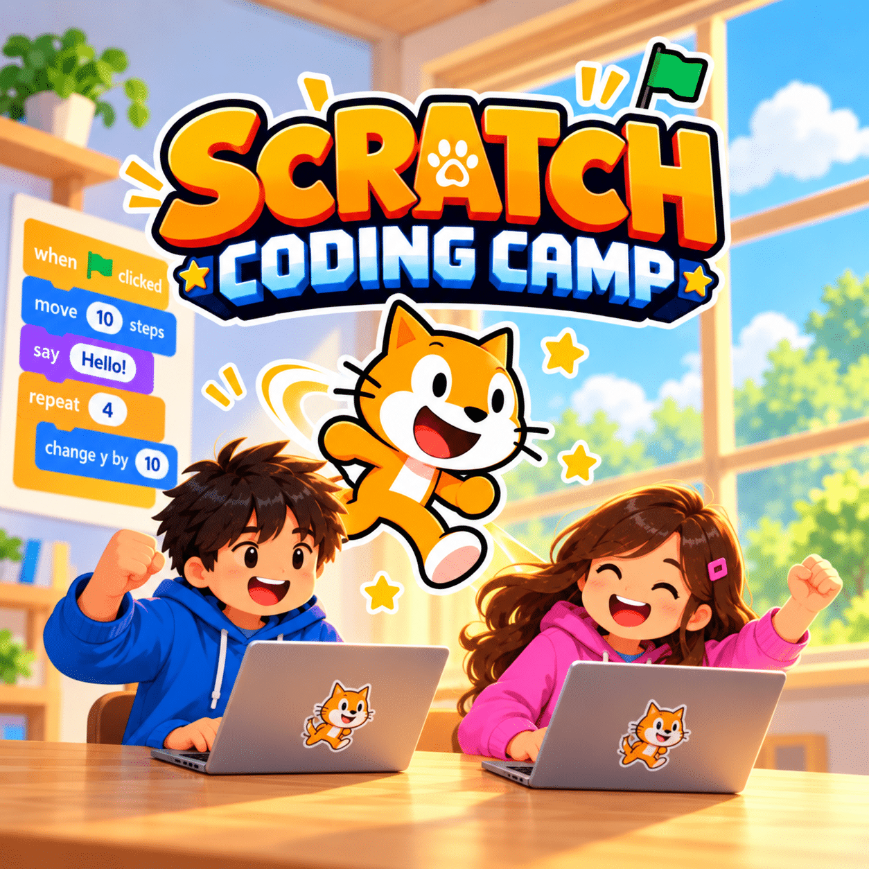 Scratch Coding Camp for Kids